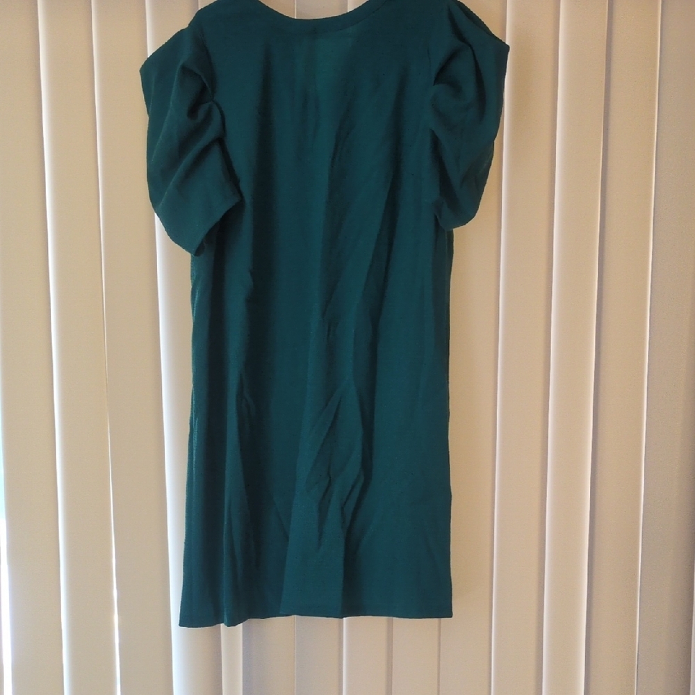 Elegant Teal Dress
